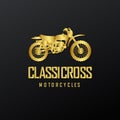 Classic Motocross Motorcycle Riders Logo