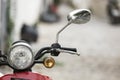 Classic Motorbike Royalty Free Stock Photo