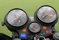 Classic motorcycle gauges