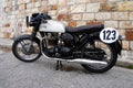 Classic Norton motorcycle