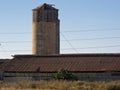 Classic old barn and silo Royalty Free Stock Photo