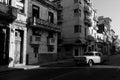 Classic old car on streets of Havana, Cuba Royalty Free Stock Photo