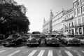 Classic old car on streets of Havana, Cuba Royalty Free Stock Photo