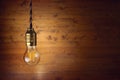 LED filament bulb Royalty Free Stock Photo