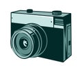 Classic old Film Camera for take a photo 35mm Royalty Free Stock Photo
