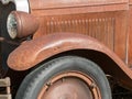 Classic old rusty pickup truck Royalty Free Stock Photo