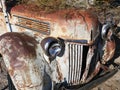 Old rusted pickup truck Royalty Free Stock Photo