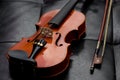 Classic old violin vintage Royalty Free Stock Photo