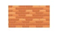 Classic Orange Brick Wall Surface Background, vector design Generative AI Royalty Free Stock Photo