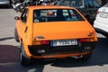 Classic orange Seat 1200 Bocanegra Royalty Free Stock Photo