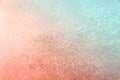 Classic orange and teal glitter background with zoom effect - abstract texture Royalty Free Stock Photo