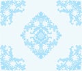 Classic ornament damask lace pattern Royalty Free Stock Photo