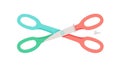 Classic Pair of Scissors Icon, Crafting and Cutting Tool, vector design Generative AI Royalty Free Stock Photo