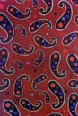 Classic paisley patterned background.