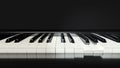 Classic piano keys background Royalty Free Stock Photo