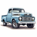 Classic Pickup Truck Timeless Elegance