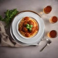 A classic plate of spaghetti with marinara sauce and meatballs3