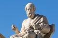 Classic Plato statue Royalty Free Stock Photo