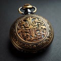 Classic pocket watch adorned with intricate case designs for a vintage touch