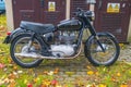 Classic Polish vintage Junak motorbike