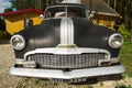 Classic Pontiac Chieftain on August 14, 2016 near Rajgrod, Podlaskie province, Poland. Royalty Free Stock Photo