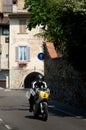 Motorbike at Bergamo Historic Grand Prix 2017 Royalty Free Stock Photo