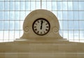 Classic Railway Station Clock. Royalty Free Stock Photo