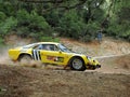 Classic rally car Renault Alpine A110 - Greece Royalty Free Stock Photo