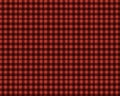 Classic red and black buffalo plaid pattern background set. Royalty Free Stock Photo