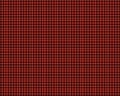 Classic red and black buffalo plaid pattern background set. Royalty Free Stock Photo