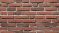 Classic Red Brick Wall Seamless Texture Background. AI Generation Royalty Free Stock Photo