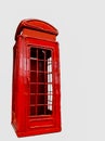 Pay Phone, Telephone, Telephone Booth, Communication, Cut Out Royalty Free Stock Photo