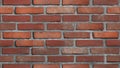 Classic Red and Brown Brick Wall Seamless Texture Background. AI Generation Royalty Free Stock Photo