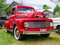 Classic Red Ford Truck