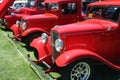 Classic Red Trucks Royalty Free Stock Photo