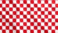 Classic red and white checkered pattern, a timeless design background Royalty Free Stock Photo
