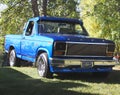 Classic Restored Blue Half Ton Truck