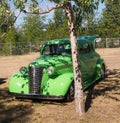 Classic Restored Lime Green Chevrolet