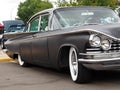 Classic Restored Sedan With Ornate Grill