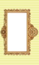 Classic Retro Old Gold Photo or Painting Frame in Various Isolated Background 79 Royalty Free Stock Photo