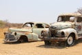 Abandoned Classic retro pickup vehicles, Namibia