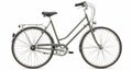 A classic road bicycle featuring a sleek, step-through frame design. The frame is Royalty Free Stock Photo