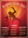 Classic Rock Fest poster design