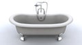 Classic roll top bath Royalty Free Stock Photo