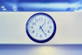 Classic round wall clock Royalty Free Stock Photo