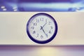 Classic round wall clock Royalty Free Stock Photo