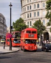 Classic routemaster double decker bus