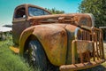Classic Rusted Antique Truck Royalty Free Stock Photo