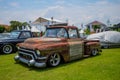 Classic rusty style Chevrolet Task Force truck Royalty Free Stock Photo