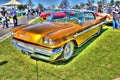 Classic 1960s American car Royalty Free Stock Photo